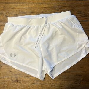 Under Armour Women's White Shorts